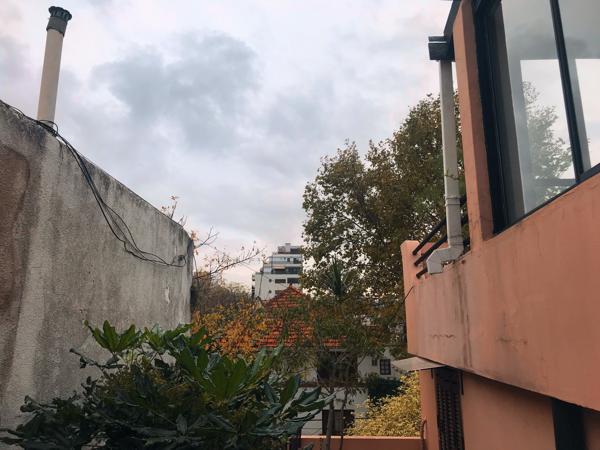 The view from our house in Colegiales.