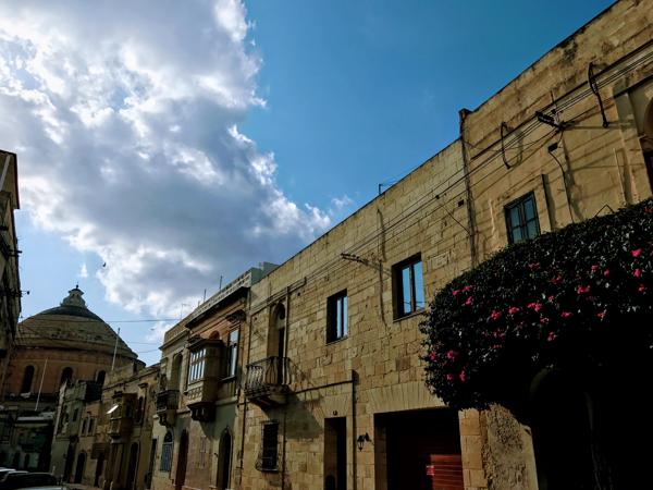 we lived in Mosta a labyrinthic place, the streets follow the pattern of animals that are no longer there.