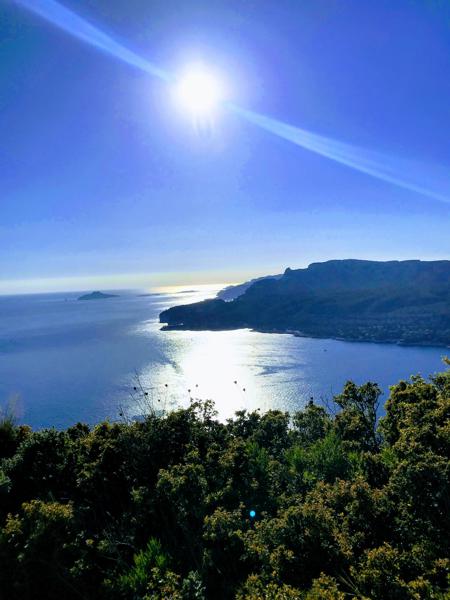 Uncountable sunsets, they are all confused into one sensation. Falaises de Cassis.