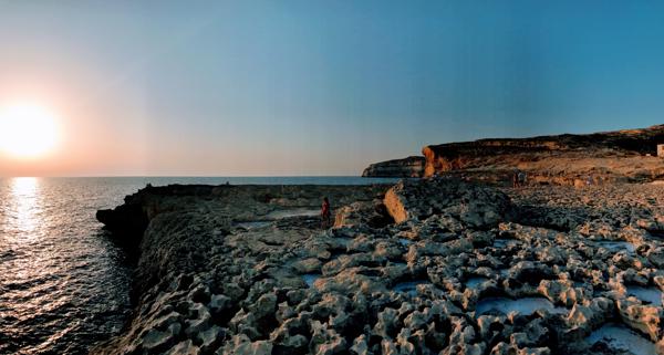 the level of detail of that landscape that changes every day. Impossible to remember it. Gozo.
