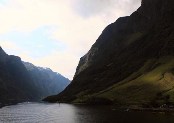 Enchanted places, navigating the fjords in Norway.