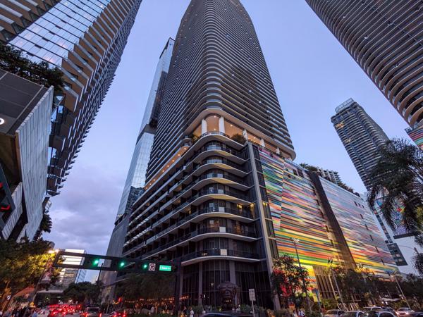 Downtown Miami. Exuberant.